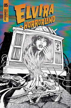 Variant Cover for Elvira In Horrorland #5