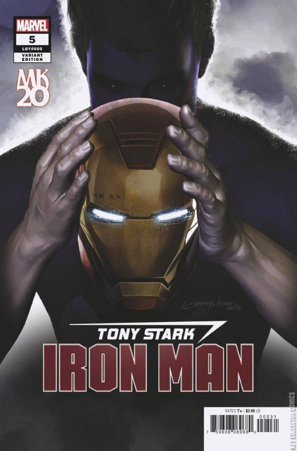 Variant Cover for Tony Stark: Iron Man #5