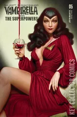 Variant Cover for Vampirella vs. Superpowers #5