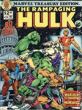 Variant Cover for Marvel Treasury Edition #24