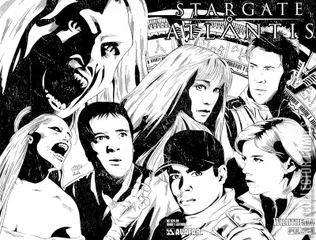 Variant Cover for Stargate Atlantis: Wraithfall #1