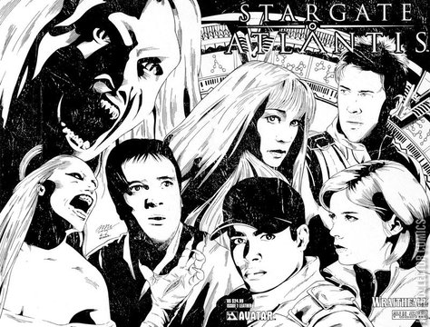 Variant Cover for Stargate Atlantis: Wraithfall #1