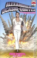 Variant Cover for Alexandria Ocasio-Cortez and the  Freshman Force: Who Dis #1
