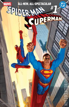 Variant Cover for Marvel / DC: Spider-Man / Superman #1