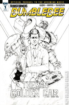 Variant Cover for Transformers: Bumblebee Movie Prequel #1