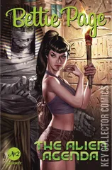 Variant Cover for Bettie Page: Alien Agenda #2