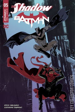 Variant Cover for The Shadow / Batman #5
