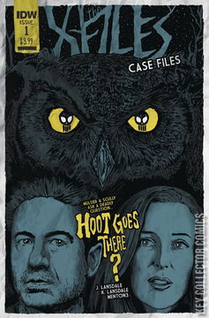 Variant Cover for The X-Files: Case Files - Hoot Goes There #1
