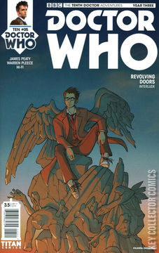 Variant Cover for Doctor Who: The Tenth Doctor - Year Three #5