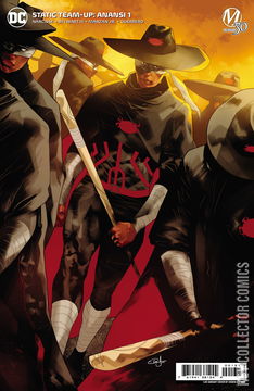 Variant Cover for Static Team-Up: Anansi #1