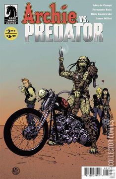 Variant Cover for Archie vs. Predator #3