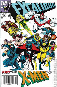 Variant Cover for Excalibur #57