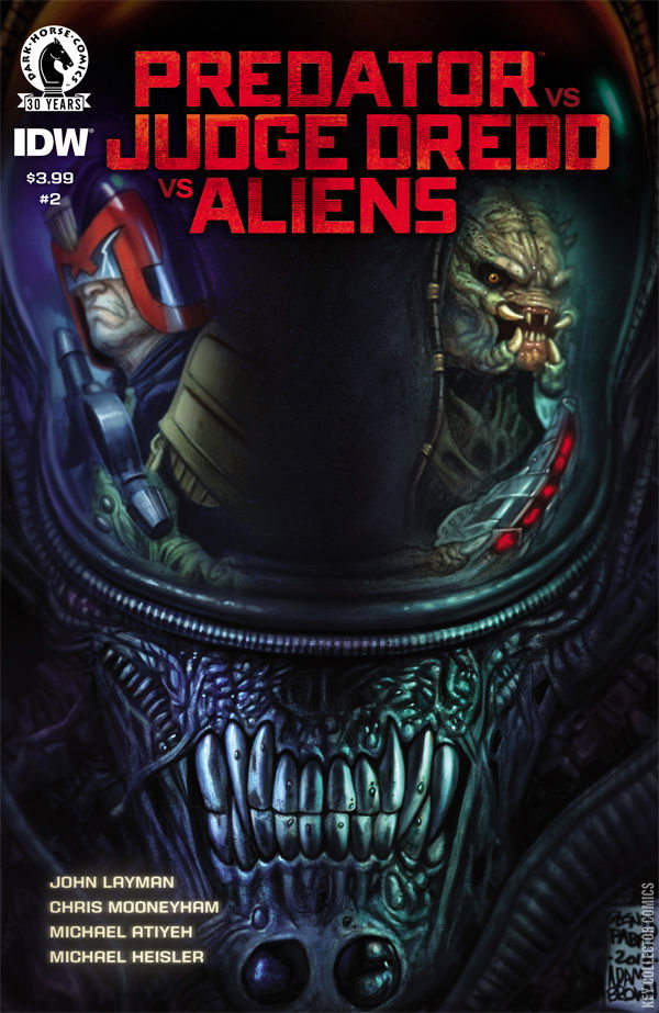 Predator vs. Judge Dredd vs. Aliens #2 (2016) – Value, Key Facts & Variants