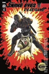 Variant Cover for Snake Eyes: Deadgame #2