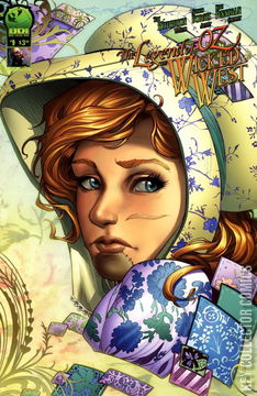 Variant Cover for The Legend of Oz: The Wicked West #9