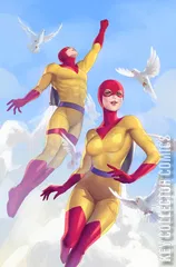 Variant Cover for Rocketman and Rocketgirl #1