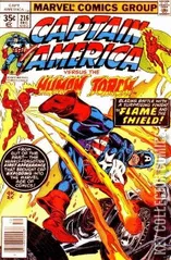Cover for Captain America #216