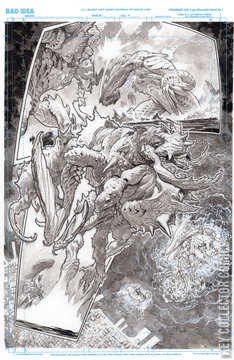 Variant Cover for Olympus Saga: Megalith #1