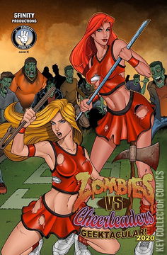 Variant Cover for Zombies vs. Cheerleaders Geektacular #1
