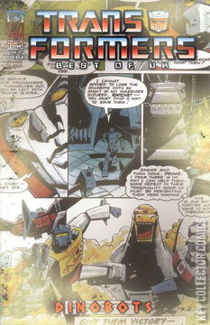 Variant Cover for Transformers: Best of the UK - Dinobots #4