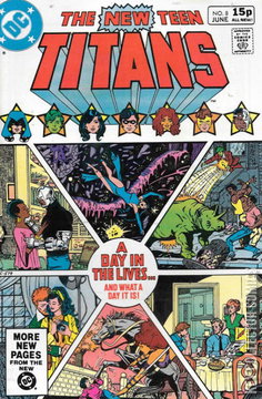 Variant Cover for New Teen Titans #8