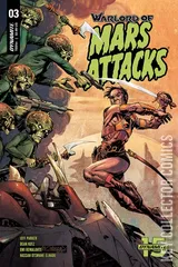 Variant Cover for Warlord of Mars Attacks #3