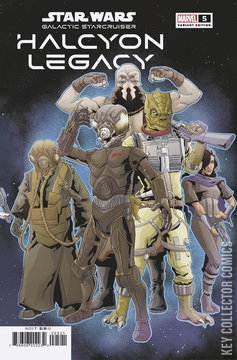 Variant Cover for Star Wars: Galactic Starcruiser - Halcyon Legacy #5