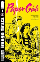 Cover for Paper Girls #1