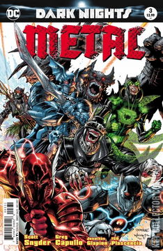 Variant Cover for Dark Nights: Metal #3