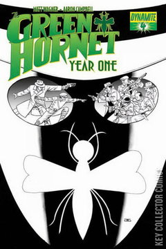 Variant Cover for The Green Hornet: Year One #4
