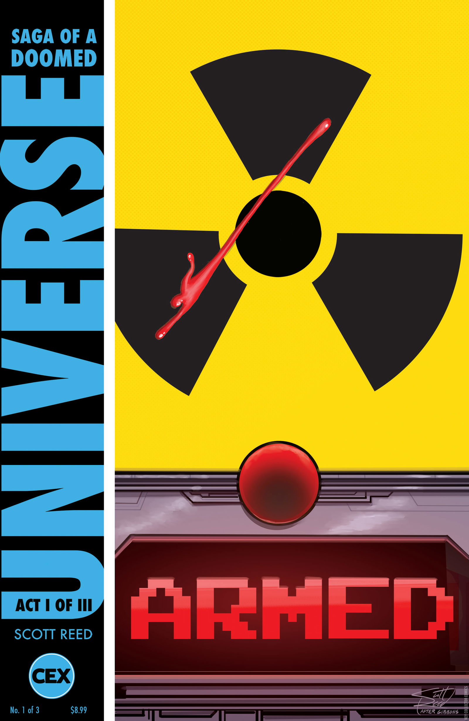 Cover art for Saga of a Doomed Universe #1 