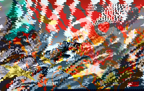 Variant Cover for White House: Robot Romance #2