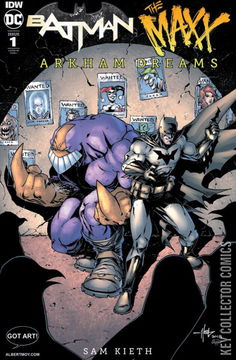 Variant Cover for Batman / Maxx: Arkham Dreams #1