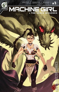 Variant Cover for Machine Girl & the Space Invaders #1
