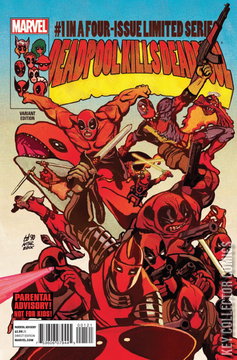 Variant Cover for Deadpool Kills Deadpool #1