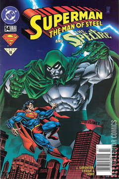 Variant Cover for Superman: The Man of Steel #54