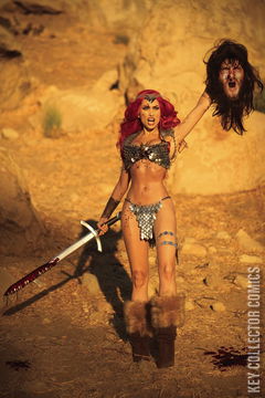 Variant Cover for Red Sonja #25