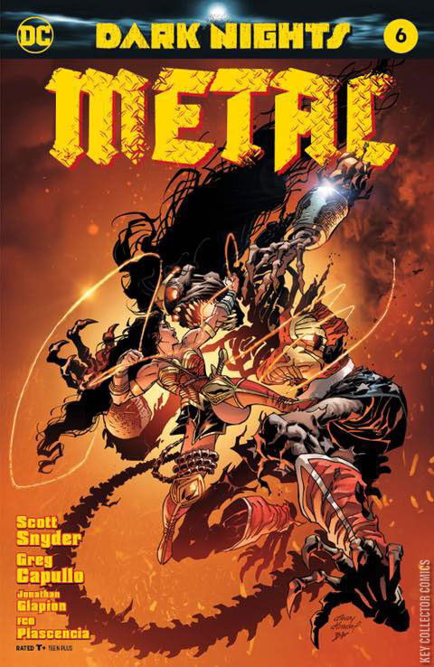 Variant Cover for Dark Nights: Metal #6
