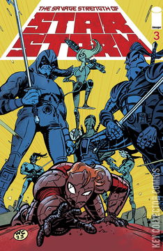 Variant Cover for Savage Strength of Starstorm #3