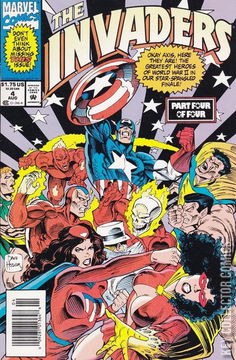 Variant Cover for Invaders #4