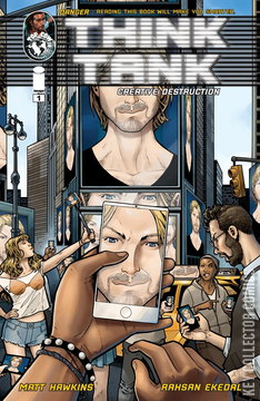 Variant Cover for Think Tank: Creative Destruction #1