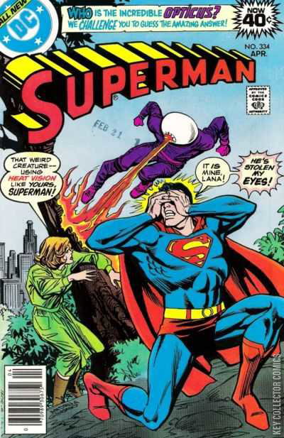 Superman #334 Published April 1979 | Key Collector Comics