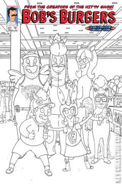 Variant Cover for Bob's Burgers #1