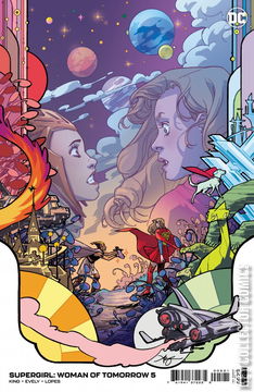 Variant Cover for Supergirl: Woman of Tomorrow #5