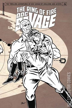 Variant Cover for Doc Savage: The Ring of Fire #4