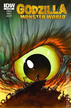 Variant Cover for Godzilla: Monster World #1