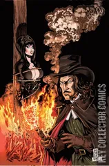 Variant Cover for Elvira Meets Vincent Price #3
