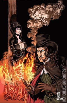 Variant Cover for Elvira Meets Vincent Price #3