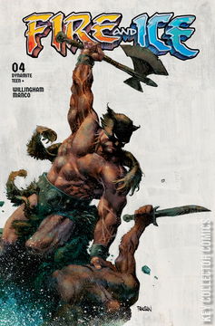 Variant Cover for Fire and Ice #4