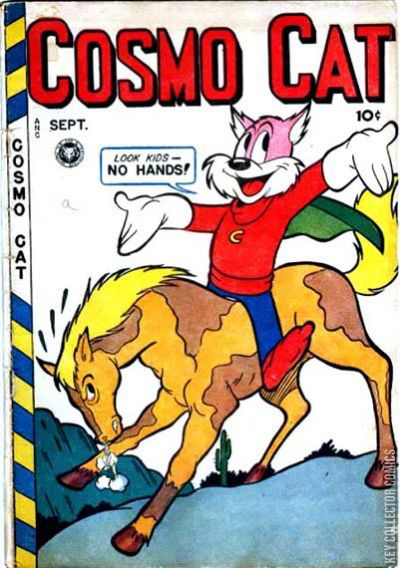 Cover art for Cosmo Cat #9